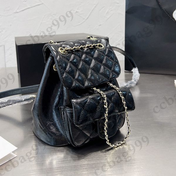 mini shiny oil wax cowhide college backpack designer bags classic black white diamond quilted metal hardware flap satchels women outdoor lux
mini shiny oil wax cowhide college backpack designer bags classic black white diamond quilted metal hardware flap satchels women outdoor lux