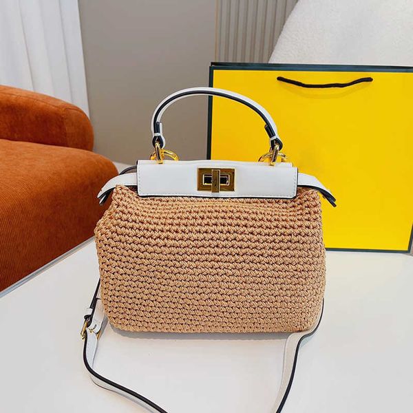 designer bag for women luxury straw beach handbags lady shoulder bags trend shopping messenger purse fashion female purse 230428bj
designer bag for women luxury straw beach handbags lady shoulder bags trend shopping messenger purse fashion female purse 230428bj