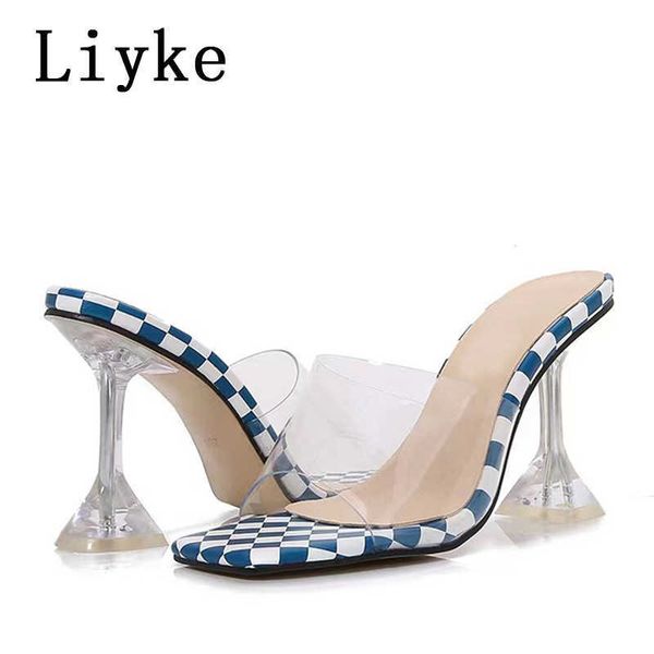 summer transparent slippers for women sliders fashion strange perspex high heels pvc clear shoes ladies sandals size 35-46 0129, Black
summer transparent slippers for women sliders fashion strange perspex high heels pvc clear shoes ladies sandals size 35-46 0129, Black