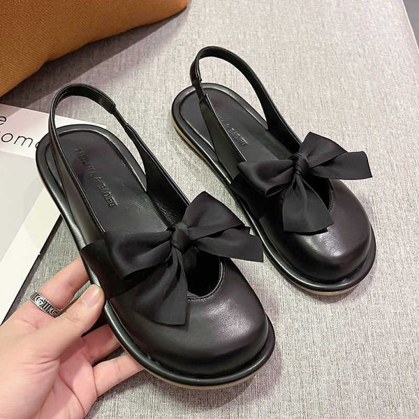 baotou women 2022 summer flat bow shoes fashion japanese round toe sandals female casual non-slip comfort sweet footwear 0130, Black
baotou women 2022 summer flat bow shoes fashion japanese round toe sandals female casual non-slip comfort sweet footwear 0130, Black
