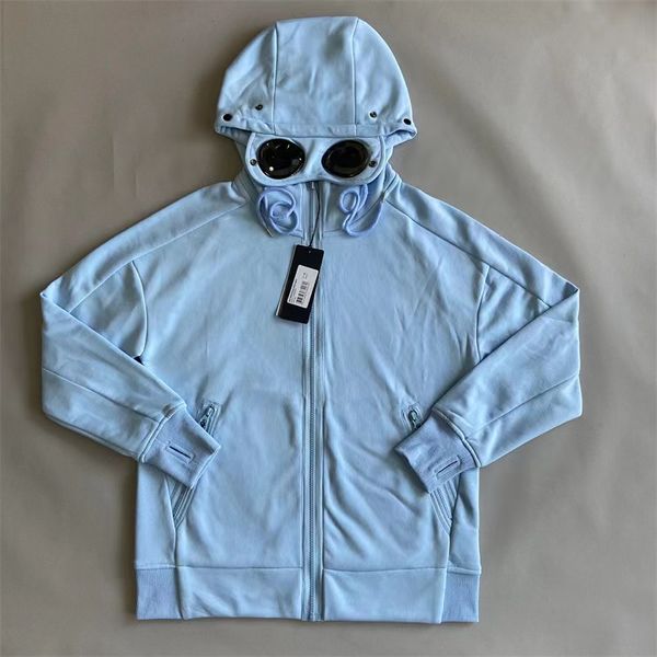 Image of Cp Men&#039;s Hoodies Sweatshirts Cp Hooded Jackets Windproof Storm Cardigan Overcoat Fashion Company Hoodie Zip Fleece Lined Coat Men Jumper Ggj5