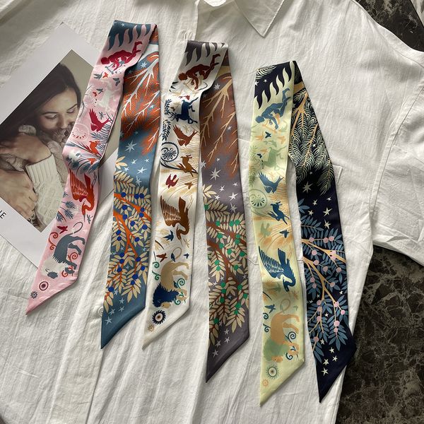 2023 new spring ladies slik scarf fashion print hairscarf ribbon ties female foulard neckerchief 86x5cm, Blue;gray
2023 new spring ladies slik scarf fashion print hairscarf ribbon ties female foulard neckerchief 86x5cm, Blue;gray
