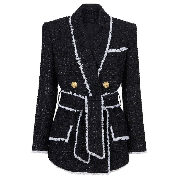 womens suits blazers spring and autumn highend tweed waist thin foreign trade shorts casual 230130, White;black
womens suits blazers spring and autumn highend tweed waist thin foreign trade shorts casual 230130, White;black