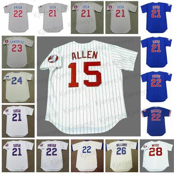 chicago vintage baseball jersey 21 sammy sosa 1996 bill buckner 1978 22 mark prior 2003 23 ryne sandberg 1994 24 lou brock 1963 26275k, Blue;black
chicago vintage baseball jersey 21 sammy sosa 1996 bill buckner 1978 22 mark prior 2003 23 ryne sandberg 1994 24 lou brock 1963 26275k, Blue;black
