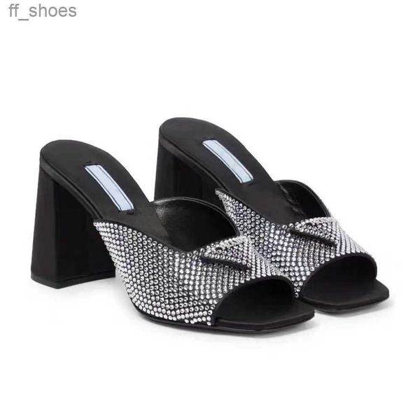 2023 new fashion slippers mules shoes womens slides high heels shoes factory footwear rhinestone real silk chunky block slip-on open toe lux, Black
2023 new fashion slippers mules shoes womens slides high heels shoes factory footwear rhinestone real silk chunky block slip-on open toe lux, Black