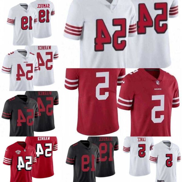 football jerseys 75th men women youth san francisco''49ers''jersey 5 trey lance 19 deebo samuel 54 fred warner football, Black;red
football jerseys 75th men women youth san francisco''49ers''jersey 5 trey lance 19 deebo samuel 54 fred warner football, Black;red
