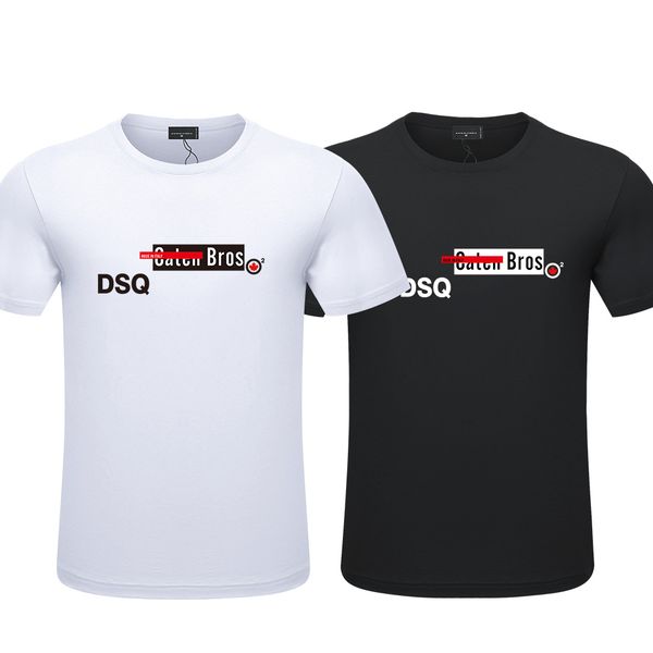 dsq2 men's t shirts summer style dsq letter d2 design casual o-neck short sleeve tees color white black 00433
dsq2 men's t shirts summer style dsq letter d2 design casual o-neck short sleeve tees color white black 00433