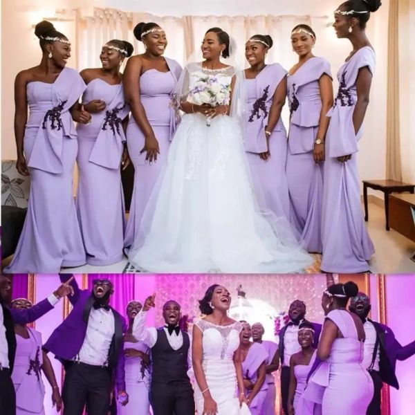 2023 light lavender bridesmaid dresses one shoulder beaded mermaid satin beach plus size wedding guest gowns custom made formal evening wear, White;pink
2023 light lavender bridesmaid dresses one shoulder beaded mermaid satin beach plus size wedding guest gowns custom made formal evening wear, White;pink