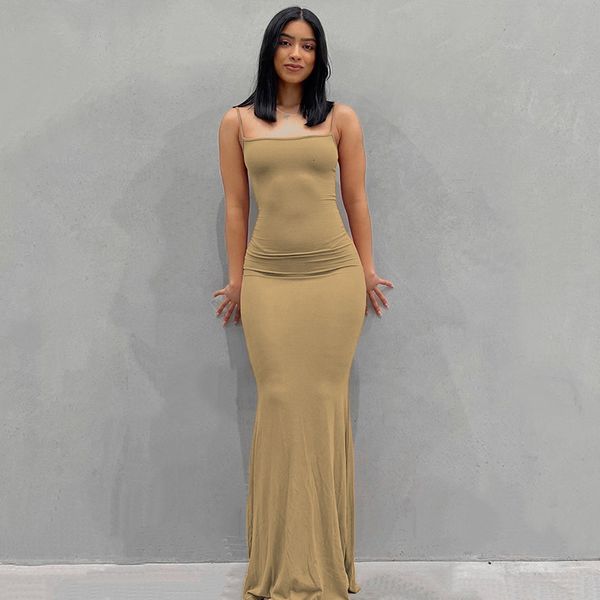 casual dresses y2k summer women skims flat for backless long maxi pure slim down honey peach hip suspender party dress 230130, Black;gray
casual dresses y2k summer women skims flat for backless long maxi pure slim down honey peach hip suspender party dress 230130, Black;gray