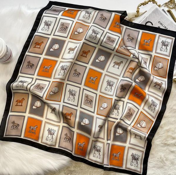 22style 70-70cm designer letters print floral silk scarf headband for women long handle bag scarves tote luggage ribbon head wrap, Blue;gray
22style 70-70cm designer letters print floral silk scarf headband for women long handle bag scarves tote luggage ribbon head wrap, Blue;gray