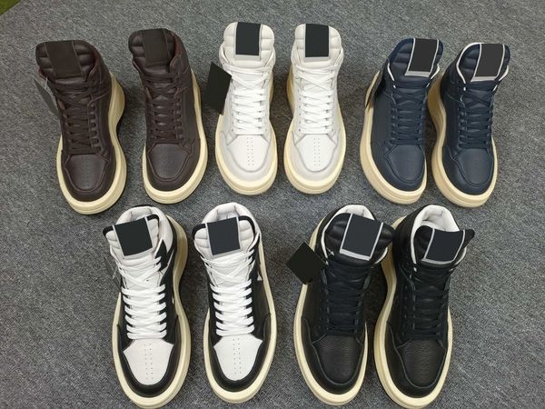 ro 2023 quality fashion rick platform shoes minimalist style genuine leather designer men women casual shoes owens designer boots sneakers 3, Black
ro 2023 quality fashion rick platform shoes minimalist style genuine leather designer men women casual shoes owens designer boots sneakers 3, Black