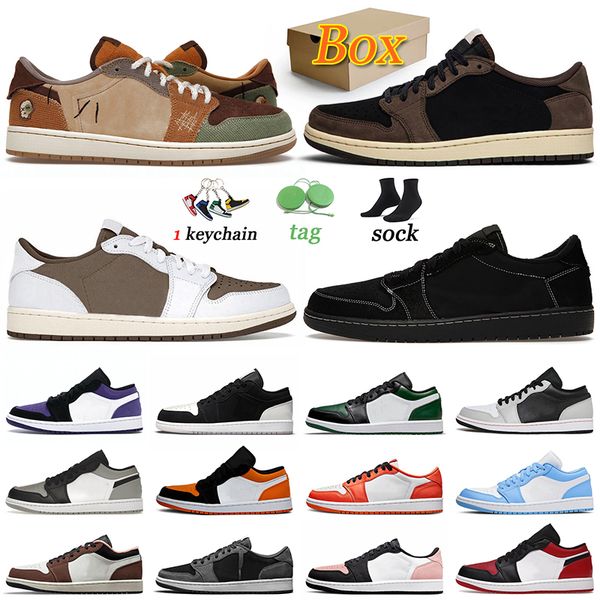 jordens 1 low basketball shoes jumpman 1s retro reverse mocha travis black phantom voodoo fragment cactus jack panda unc men trainers women
jordens 1 low basketball shoes jumpman 1s retro reverse mocha travis black phantom voodoo fragment cactus jack panda unc men trainers women