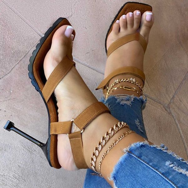 summer high heels open toe stiletto sandals outdoor solid color women's shoes plus size 43 0130, Black
summer high heels open toe stiletto sandals outdoor solid color women's shoes plus size 43 0130, Black