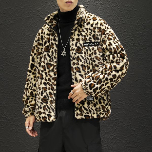 men's jackets jacket leopard grain printed lapel thicken warm zipper large size fashion personality male quality coat 230130, Black;brown
men's jackets jacket leopard grain printed lapel thicken warm zipper large size fashion personality male quality coat 230130, Black;brown