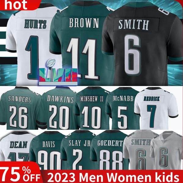 super bowl lvii philadelphias jalen hurts football jerseys eaglees 11 a.j. brown devonta smith 26 miles sanders darius slay jr haason reddic, Black;red
super bowl lvii philadelphias jalen hurts football jerseys eaglees 11 a.j. brown devonta smith 26 miles sanders darius slay jr haason reddic, Black;red