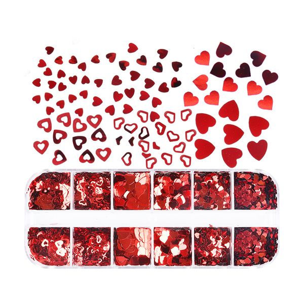 nail art decorations nail sequins mixed diy nails supplies for professionals accessories valentine's day gifts, Silver;gold
nail art decorations nail sequins mixed diy nails supplies for professionals accessories valentine's day gifts, Silver;gold