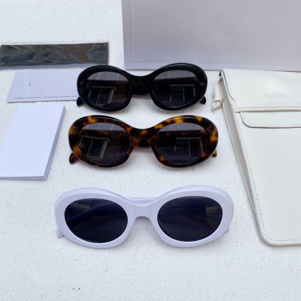 designer glasses triomphes lunette sunglasses for women oval retro sunglasses, White;black
designer glasses triomphes lunette sunglasses for women oval retro sunglasses, White;black