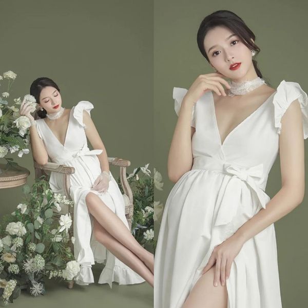 white maternity dresses for baby shower maxi gown p prop split front pregnant women pregnancy pgraphy shoot dress
white maternity dresses for baby shower maxi gown p prop split front pregnant women pregnancy pgraphy shoot dress