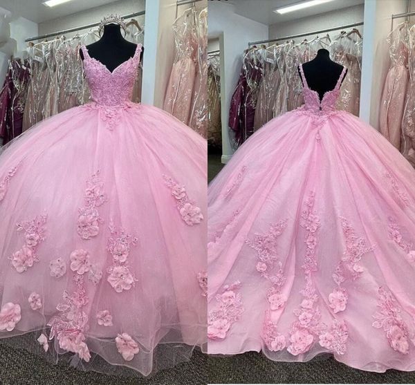 puffy pink 3d flowers floral lace quinceanera dresses spaghetti straps v-neck beaded corset ball gown sweet 16 dress prom formal evening dre, Blue;red
puffy pink 3d flowers floral lace quinceanera dresses spaghetti straps v-neck beaded corset ball gown sweet 16 dress prom formal evening dre, Blue;red