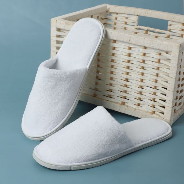 slippers white cotton men women el disposable slides home travel sandals hospitality footwear 230130, Black
slippers white cotton men women el disposable slides home travel sandals hospitality footwear 230130, Black