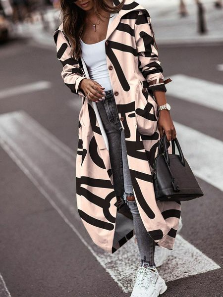 women's trench coats women long sleeve pockets casual coats elegant turn down collar loose solid outerwear autumn winter streetwear tre, Tan;black
women's trench coats women long sleeve pockets casual coats elegant turn down collar loose solid outerwear autumn winter streetwear tre, Tan;black