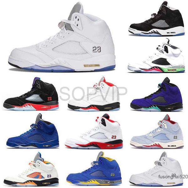 2022 new popular original 5 basketball shoes 5s men fire red alternate grape blue suede international flight laney royal metallic silver, Black
2022 new popular original 5 basketball shoes 5s men fire red alternate grape blue suede international flight laney royal metallic silver, Black