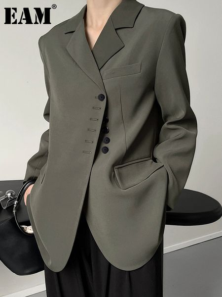 womens suits blazers eam women green irregular button elegant blazer lapel long sleeve loose fit jacket fashion spring autumn 1df0397 230130, White;black
womens suits blazers eam women green irregular button elegant blazer lapel long sleeve loose fit jacket fashion spring autumn 1df0397 230130, White;black