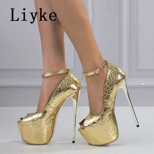 new snake print peep toe 16cm ultra high heels women party wedding banquet shoes stiletto buckle strap platform pumps 0129, Black
new snake print peep toe 16cm ultra high heels women party wedding banquet shoes stiletto buckle strap platform pumps 0129, Black