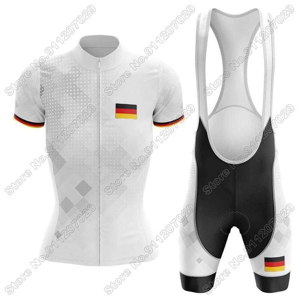 german 2021 women cycling jersey set summer cycling clothing road bike shirts suit bicycle bib shorts mtb ropa ciclismo radtriko, Gray;blue
german 2021 women cycling jersey set summer cycling clothing road bike shirts suit bicycle bib shorts mtb ropa ciclismo radtriko, Gray;blue