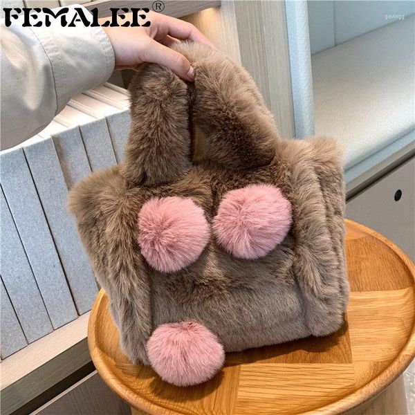 shoulder bags women's bag faux pompom fur ball messenger cute furry luxury plush fluffy famale handbags
shoulder bags women's bag faux pompom fur ball messenger cute furry luxury plush fluffy famale handbags