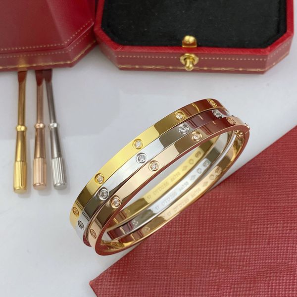 women men love bracelets designer bangle bracelet stylish diamonds silver rose gold bangles screw screwdriver nail bangle couple jewelry 4mm, Black
women men love bracelets designer bangle bracelet stylish diamonds silver rose gold bangles screw screwdriver nail bangle couple jewelry 4mm, Black