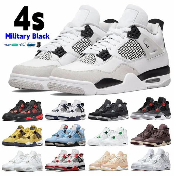 2023 basketball shoes trainers sports sneakers military black cat red thunder university blue sail cool grey concord bred jumpman 4 4s retro
2023 basketball shoes trainers sports sneakers military black cat red thunder university blue sail cool grey concord bred jumpman 4 4s retro
