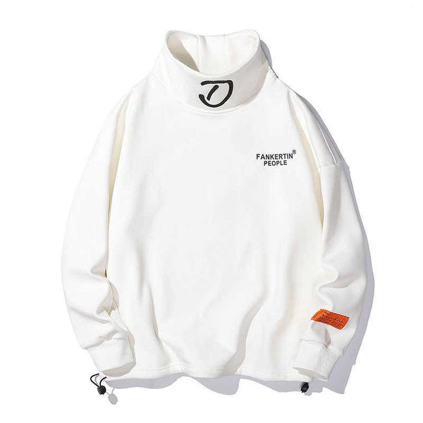 men's sweater 2023 autumn and winter new fashion plush warm high collar underpin casual trend men's clothing, Black
men's sweater 2023 autumn and winter new fashion plush warm high collar underpin casual trend men's clothing, Black