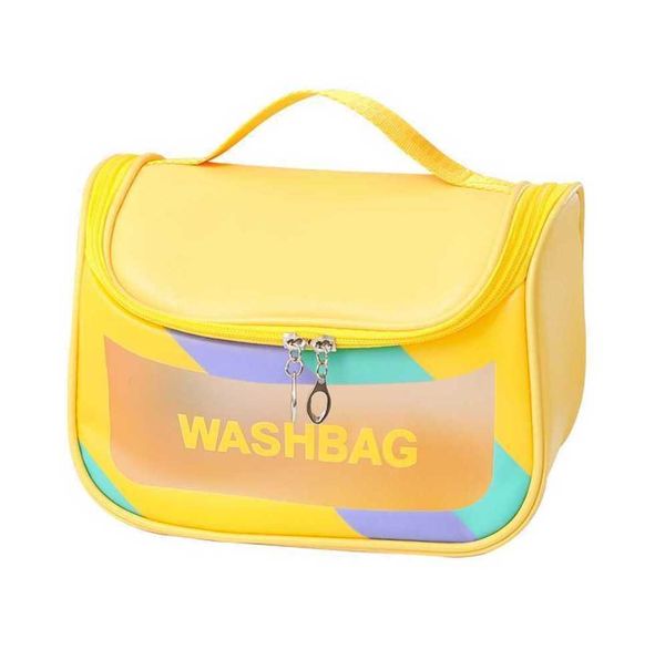 2023 spring transparent cosmetic bag women girls clear wash bag make up bags portable pvc waterproof large-capacity storage bag pockets hand, White
2023 spring transparent cosmetic bag women girls clear wash bag make up bags portable pvc waterproof large-capacity storage bag pockets hand, White