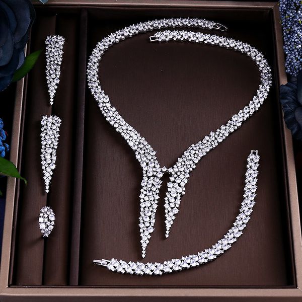 wedding jewelry sets janekelly luxury sparking brilliant cubic zircon drop earring necklace heavy dinner jewelry sst wedding bridal jewelry, Slivery;golden
wedding jewelry sets janekelly luxury sparking brilliant cubic zircon drop earring necklace heavy dinner jewelry sst wedding bridal jewelry, Slivery;golden