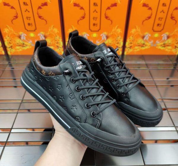 luxury sneakers casual shoe designers dress tennis shoes men lace up classic leather pattern sports trainers 2023 new spring and summer size, Black
luxury sneakers casual shoe designers dress tennis shoes men lace up classic leather pattern sports trainers 2023 new spring and summer size, Black