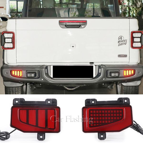 2pcs led rear fog lamp for jeep gladiator 2019 2020 2021 2022 car bumper brake light reflector turn signal indicators
2pcs led rear fog lamp for jeep gladiator 2019 2020 2021 2022 car bumper brake light reflector turn signal indicators
