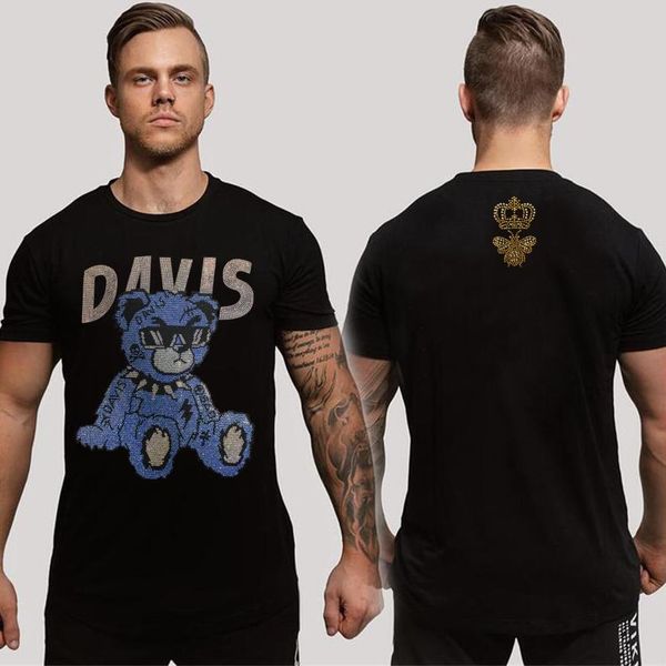 handsome brand men's designer rhinestone t shirt casual men's male 4 colors, White;black
handsome brand men's designer rhinestone t shirt casual men's male 4 colors, White;black