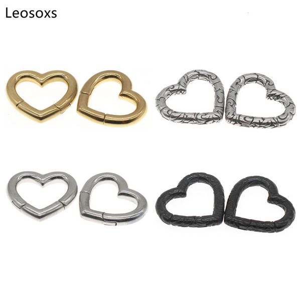 navel bell button rings leosoxs 1 pair stainless steel love heart ear weight ear gauges expander stretcher piercing body fashion jewelry 230, Silver
navel bell button rings leosoxs 1 pair stainless steel love heart ear weight ear gauges expander stretcher piercing body fashion jewelry 230, Silver