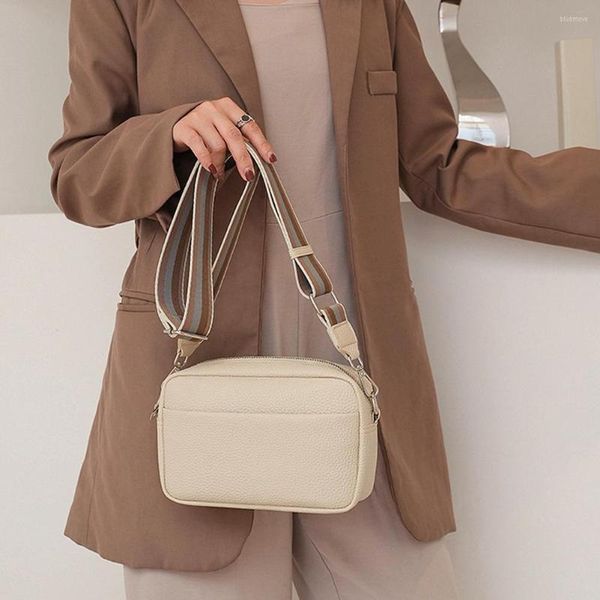 shoulder bags classic leather bag wide strap crossbody messenger handbags solid color daily zipper travel purse
shoulder bags classic leather bag wide strap crossbody messenger handbags solid color daily zipper travel purse