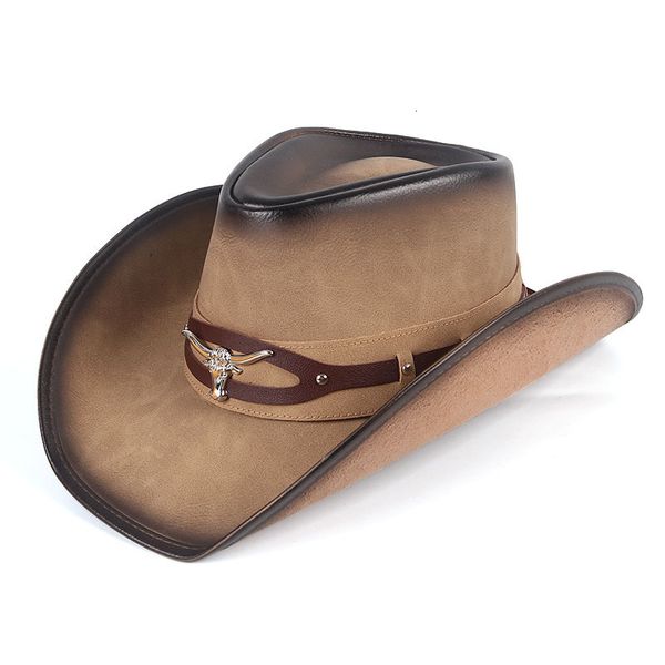 wide brim hats bucket hats classical leather cowboy hats women men western cowboy hat for dad gentleman lady sombrero hombre jazz caps good, Blue;gray
wide brim hats bucket hats classical leather cowboy hats women men western cowboy hat for dad gentleman lady sombrero hombre jazz caps good, Blue;gray