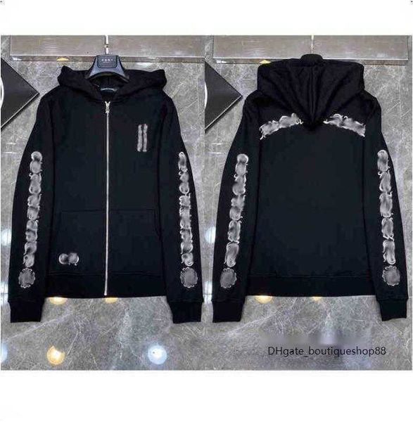 fashion mens designer sweatshirts classic brand ch loose hoodie horseshoe sanskrit print luxury zipper jacket pullover hooded coat women sw, Black
fashion mens designer sweatshirts classic brand ch loose hoodie horseshoe sanskrit print luxury zipper jacket pullover hooded coat women sw, Black