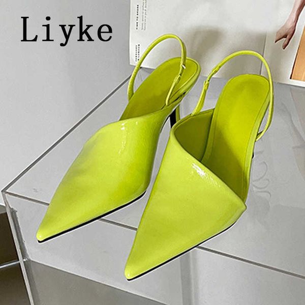 2023 spring shoes women slingback sandals pointed toe elastic slip on back strap thin high heel ladies elegant party pumps 0129, Black
2023 spring shoes women slingback sandals pointed toe elastic slip on back strap thin high heel ladies elegant party pumps 0129, Black