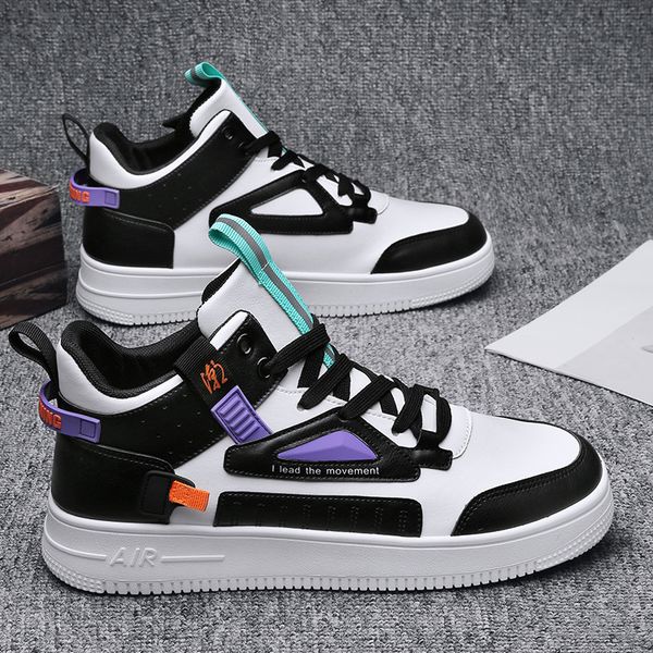 dress shoes sneakers men casual vulcanize light springautumn designer laceup breathable mixed colors flats 230130, Black
dress shoes sneakers men casual vulcanize light springautumn designer laceup breathable mixed colors flats 230130, Black