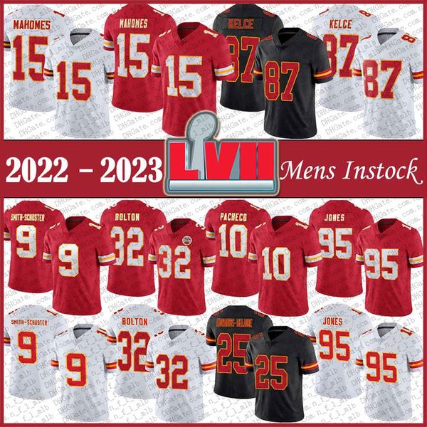 15 patrick mahomes 87 travis kelce mens football jersey 9 juju smith-schuster 10 isiah pacheco 32 nick bolton chris jones 100% stitched embr
15 patrick mahomes 87 travis kelce mens football jersey 9 juju smith-schuster 10 isiah pacheco 32 nick bolton chris jones 100% stitched embr