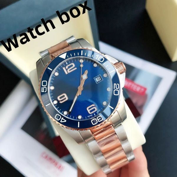 men's watch 43mm waterproof automatic mechanical movement 316l stainless steel strap ceramic bezel men's watch with sapphire cryst, Slivery;brown
men's watch 43mm waterproof automatic mechanical movement 316l stainless steel strap ceramic bezel men's watch with sapphire cryst, Slivery;brown