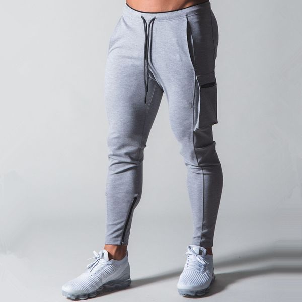 men's pants cotton casual skinny men joggers sweatpants autumn solid trousers male trackpants gym fitness workout bodybuilding bottoms, Black
men's pants cotton casual skinny men joggers sweatpants autumn solid trousers male trackpants gym fitness workout bodybuilding bottoms, Black