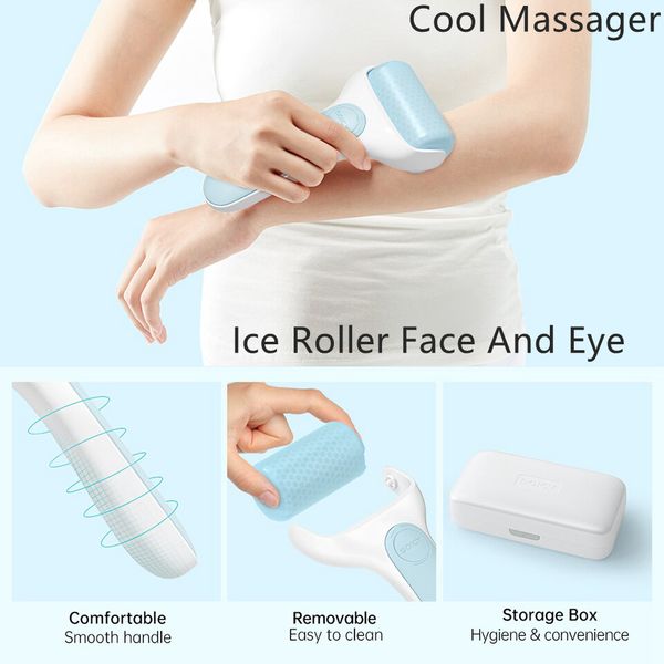 custom ice roller for face and eye summer cooling ice face rollers for women facial massager anti wrinkle skin care
custom ice roller for face and eye summer cooling ice face rollers for women facial massager anti wrinkle skin care