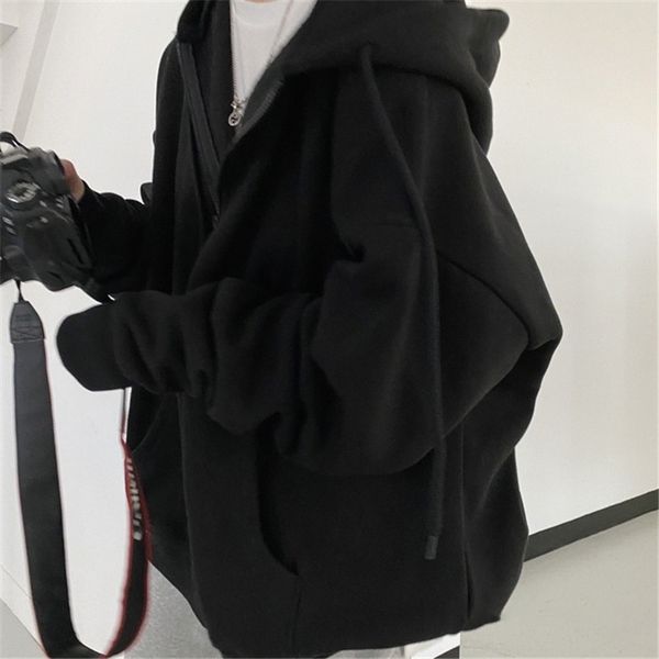 women's jackets women hoodies harajuku korean version loose oversized sweatshirts vintage solid color long sleeve hooded sweatshirt zip, Black;brown
women's jackets women hoodies harajuku korean version loose oversized sweatshirts vintage solid color long sleeve hooded sweatshirt zip, Black;brown