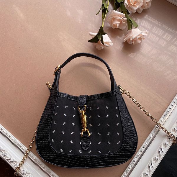 jackie shoulder bag totes chain crossbody bags women handbag purse bling diamond lizard leather hollow mesh patchwork axillary bags crystal
jackie shoulder bag totes chain crossbody bags women handbag purse bling diamond lizard leather hollow mesh patchwork axillary bags crystal